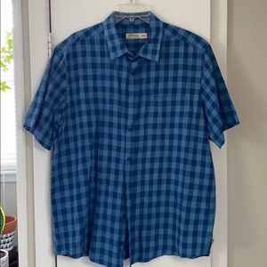 Faded Glory short sleeve button down size L